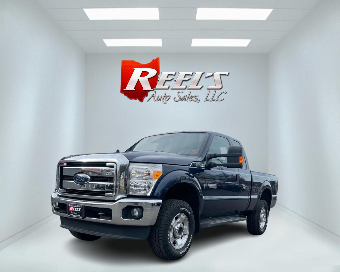 2015 Blue /Gray Ford F-350 SD XLT SuperCab Long Bed 4WD (1FT8X3B68FE) with an 6.2L V8 OHV 16V engine, 6-Speed Automatic transmission, located at 11115 Chardon Rd. , Chardon, OH, 44024, (440) 214-9705, 41.580246, -81.241943 - Photo#0